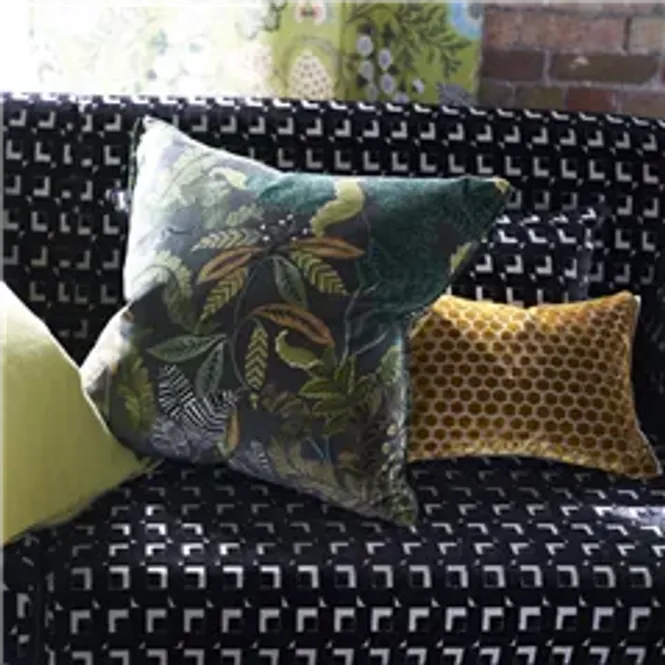 Hovedbilde Designer Guild - Jabot Mustard Velvet 